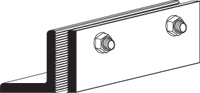 2-piece bracket system AHB00101