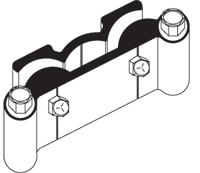 2-piece bracket system AHB00802 & AHB00602